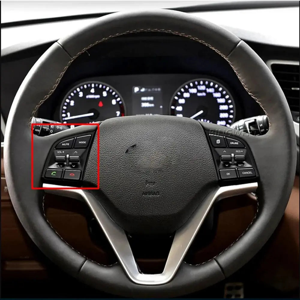 Steering Wheel Audio Control Button 96710- F8400 Volume Control Switch Left 96710-D3500 FOR HYUNDAI Tucson 2016-2019 by InterCyprus Trading Ltd