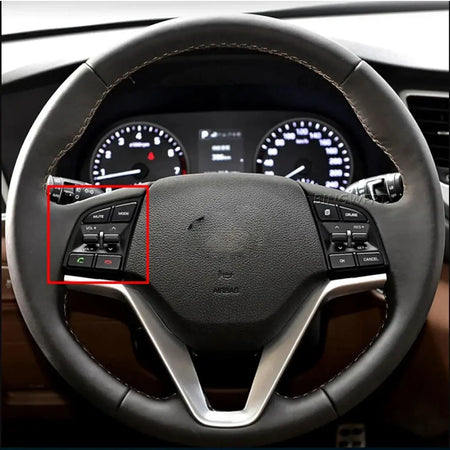 Steering Wheel Audio Control Button 96710- F8400 Volume Control Switch Left 96710-D3500 FOR HYUNDAI Tucson 2016-2019 by InterCyprus Trading Ltd