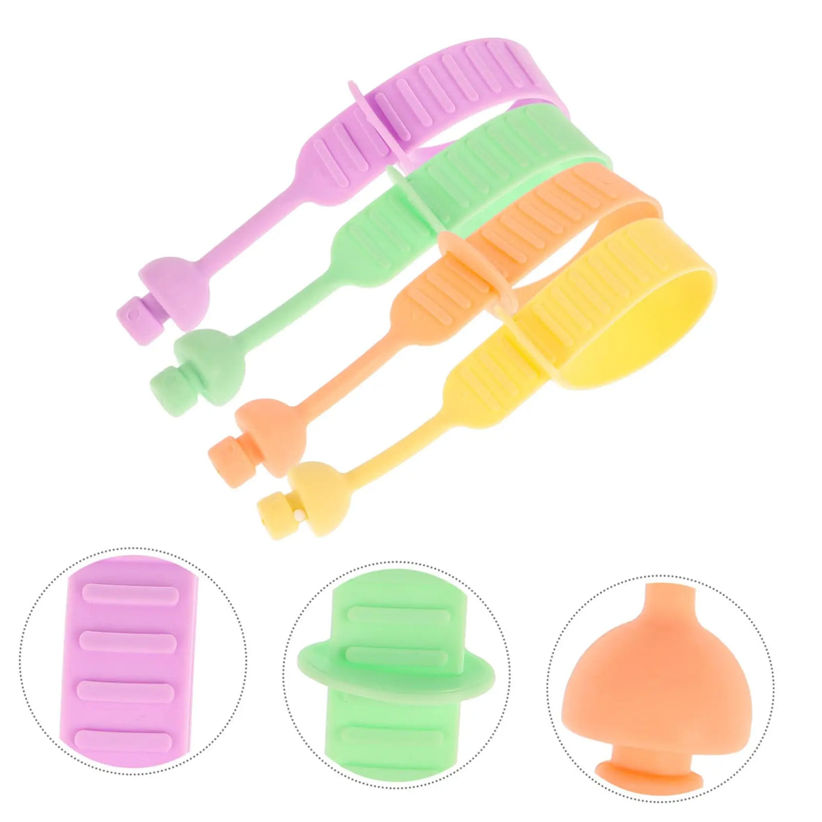 Toilet Seat Lifter Silicone 4 Pcs &ndash; Easy To Use Anywhere