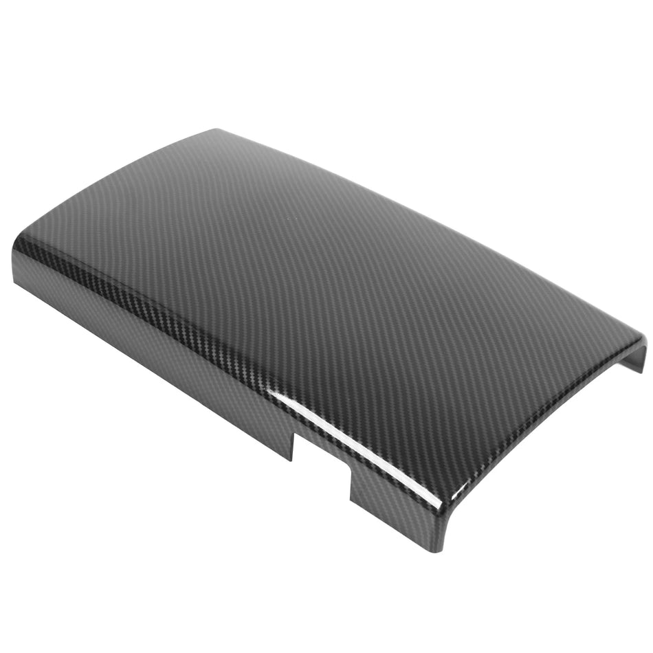 Console Armrest Box Cover for Mercedes Benz S Class W221 2008-2012 Carbon Fibre Style