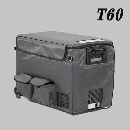 Alpicool Outdoor Refrigerator Insulation Cover for C25-C75L, T36-T60L, CF45L, CF55L, MK18L, MK25L Series - Travel Ready T 60L