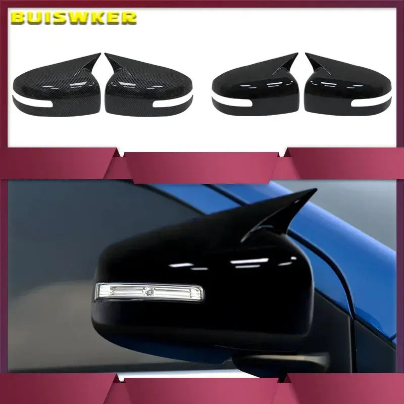 Rearview Side Mirror Trim Cover For Mitsubishi Lancer X 10 EX EVO 2013-2016 Shell Sticker Car Styling Accessories Auto Part by InterCyprus Trading Ltd