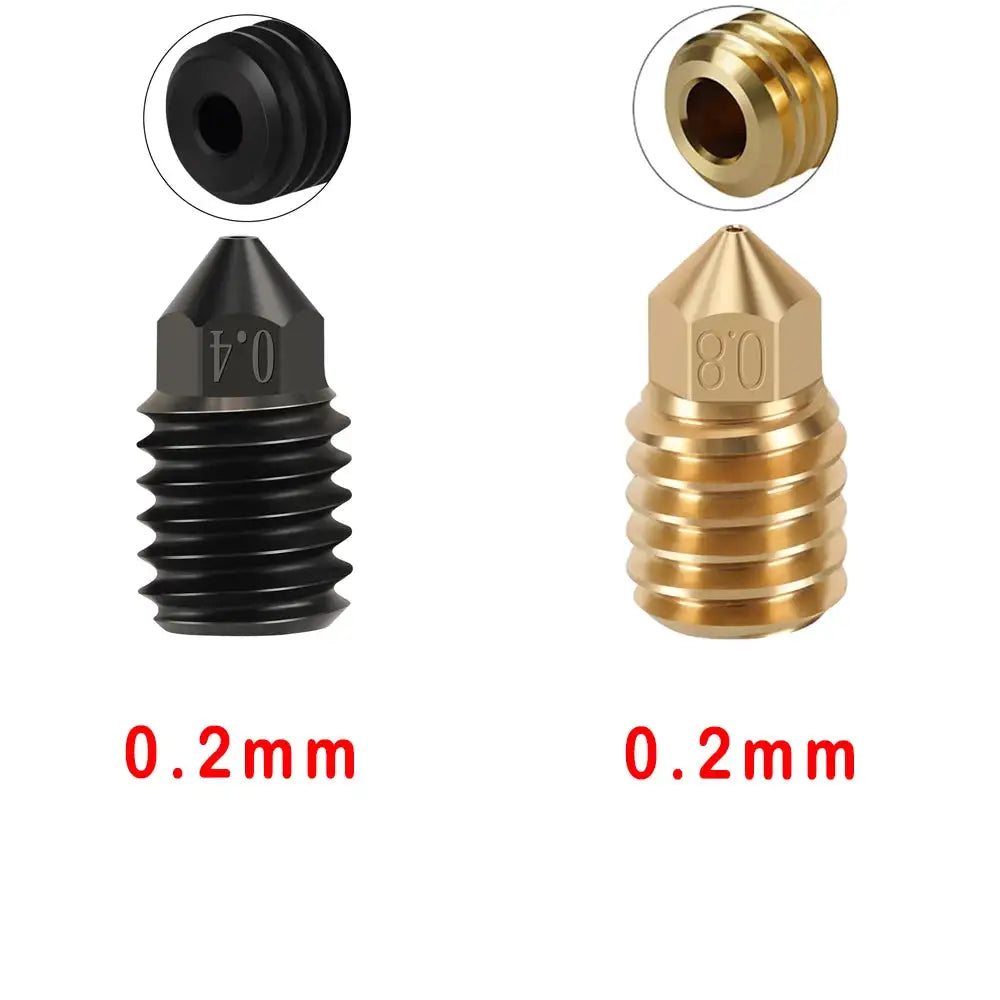 Bambu Lab Hotend Upgrade Print Head 1.75mm Full Metal 0.2mm 2 Pcs Nozzle / CHINA
