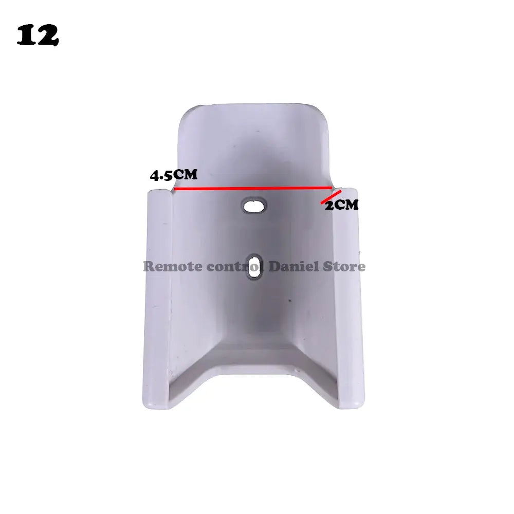 Air Conditioner Remote Holder White Remote Controller Holder Bracket Holder by InterCyprus Trading Ltd