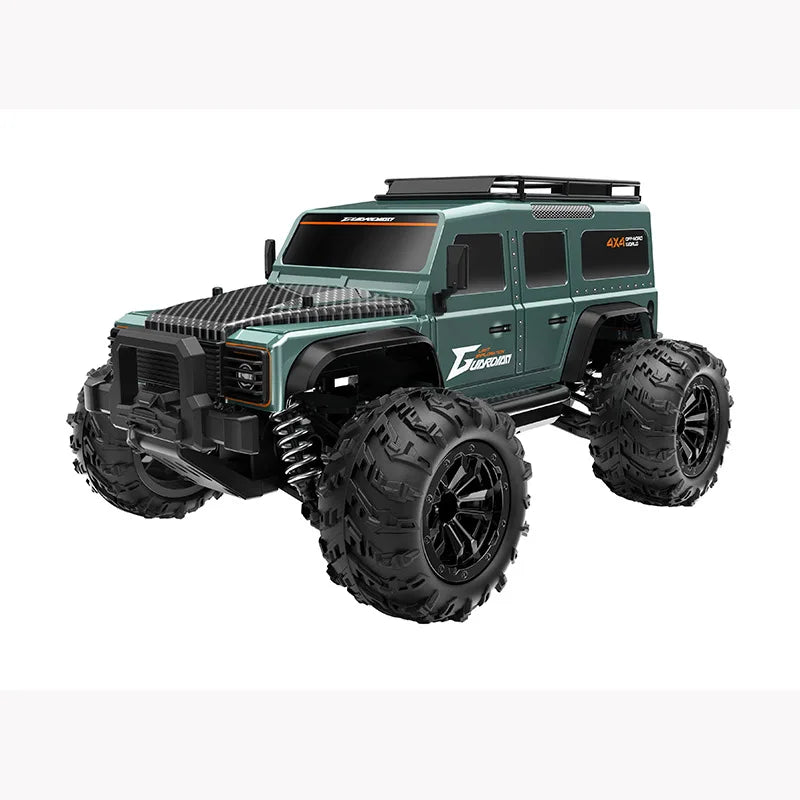 G2201 1/16 RC Car &ndash; 4WD Off Road High Speed Toy For Kids Green