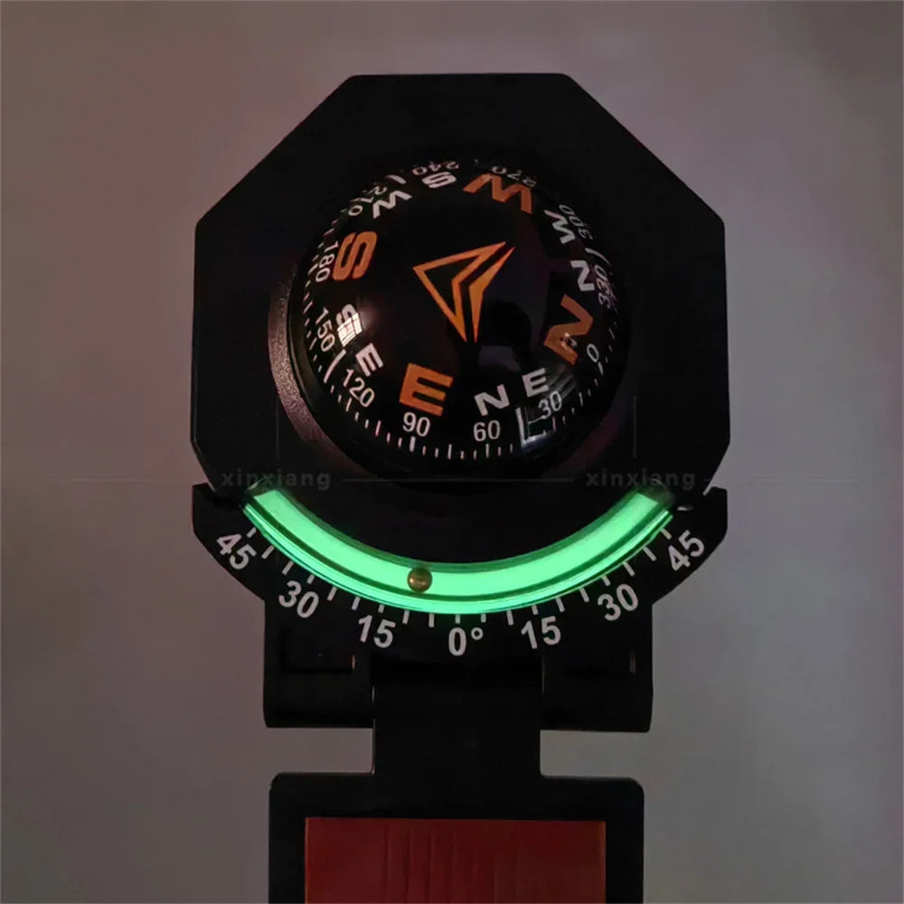2-In-1 Car Compass With Inclinometer - Digital Inclinometer