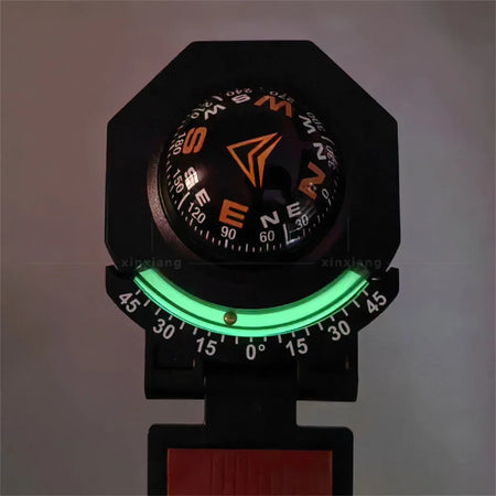 2-In-1 Car Compass With Inclinometer - Digital Inclinometer