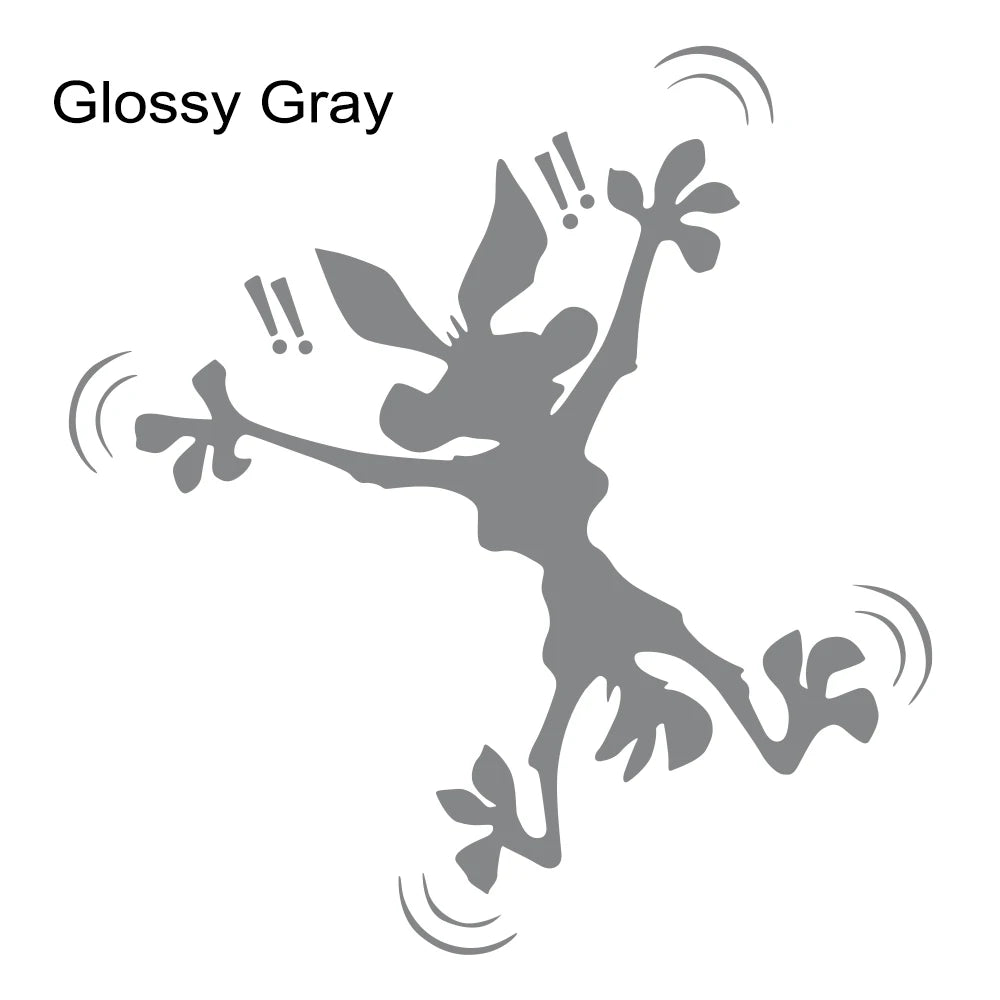 Waterproof PVC Car Wrap Vinyl Film Cartoon Decals Kit for Dent Fix and Decoration Glossy Gray