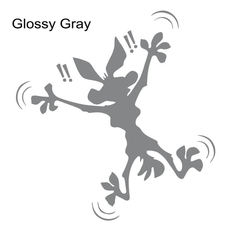 Waterproof PVC Car Wrap Vinyl Film Cartoon Decals Kit for Dent Fix and Decoration Glossy Gray