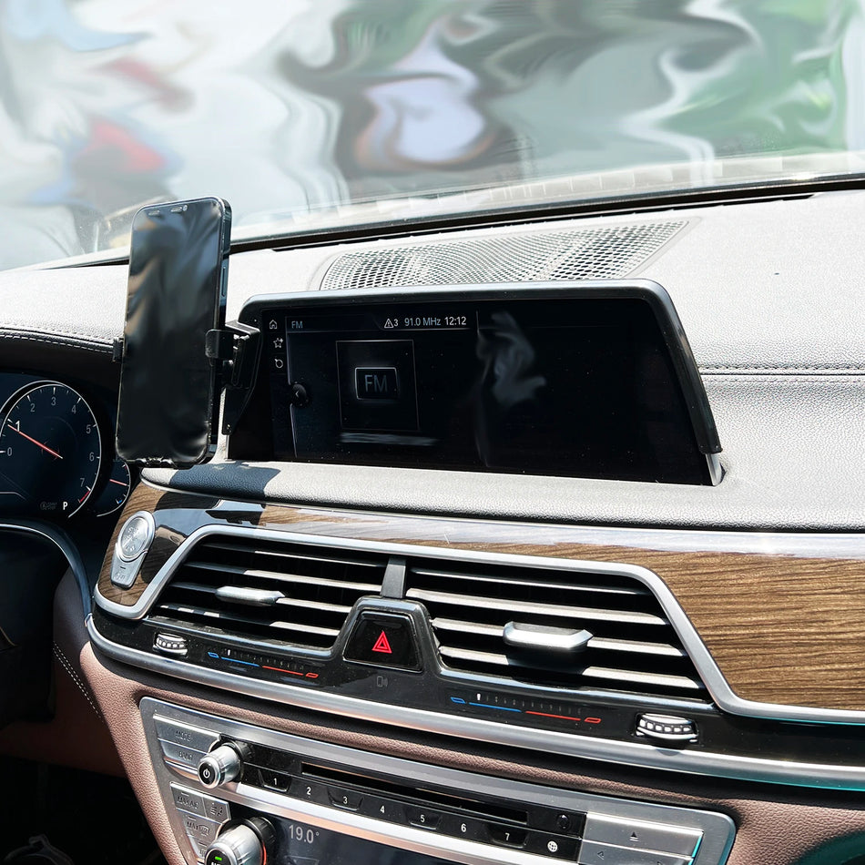 BMW 7-serie trådlös laddningshållare för telefon för 10,3 tum