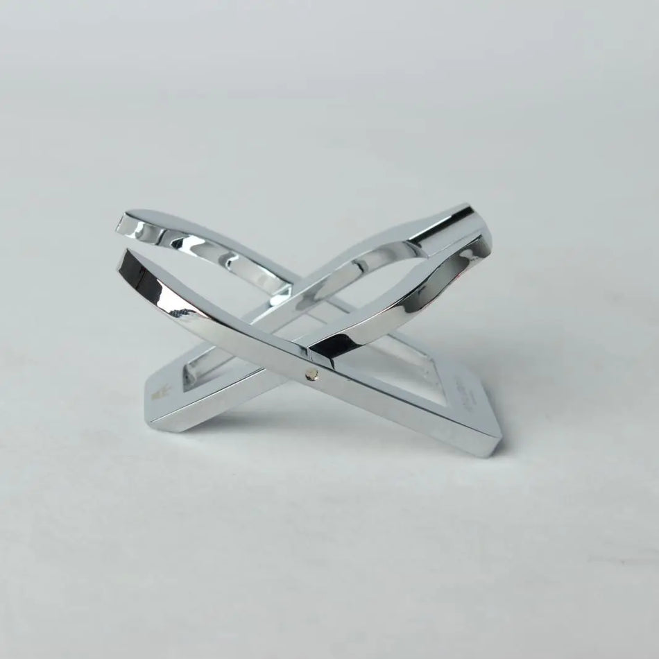 Rostfritt stål bärbar rörställ vikbar hållare