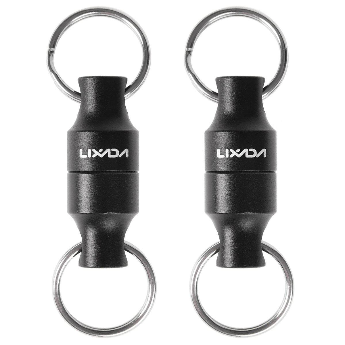 Lixada Fly Fishing Magnetic Net Release Holder &ndash; Clip black 2pcs