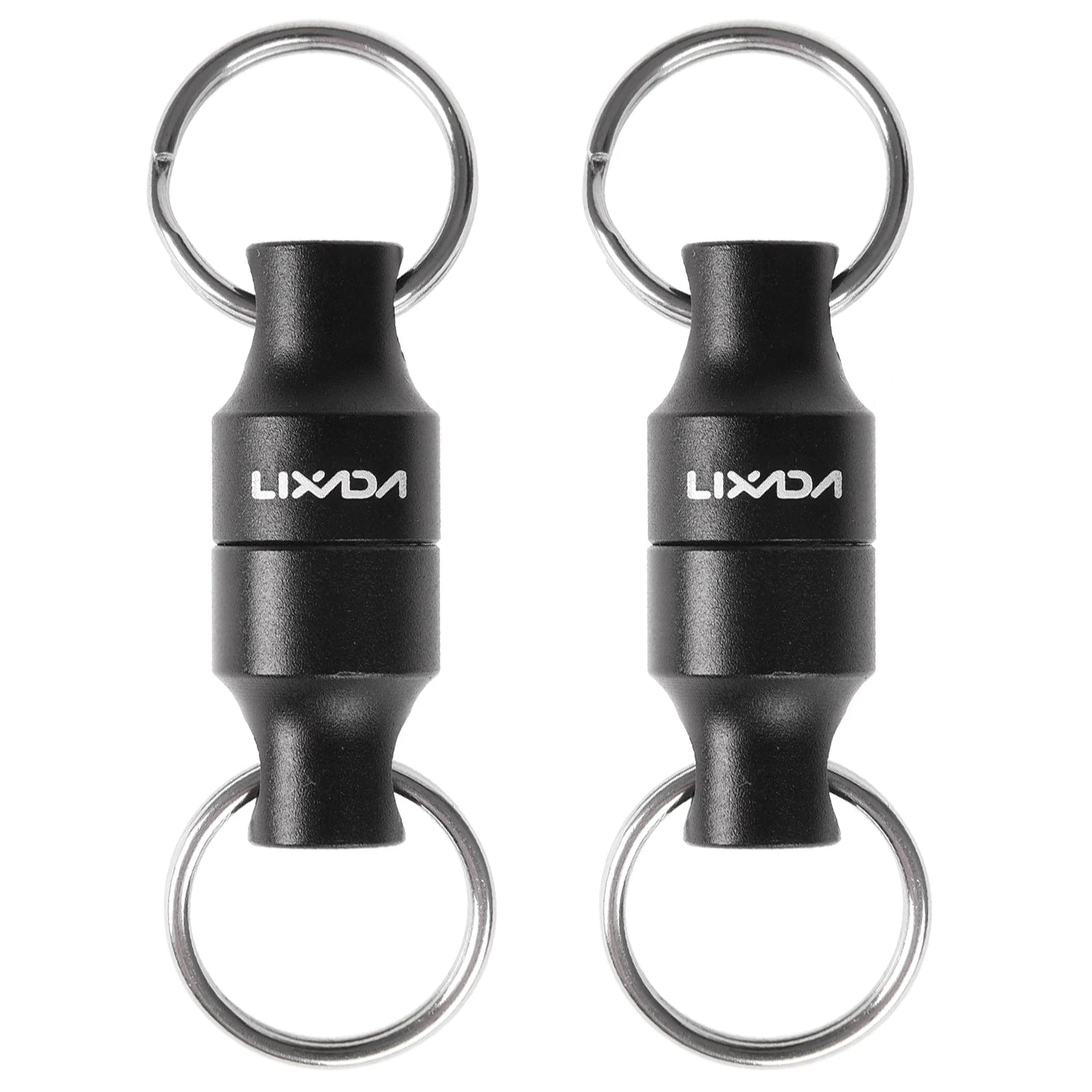 Lixada Fly Fishing Magnetic Net Release Holder &ndash; Clip black 2pcs