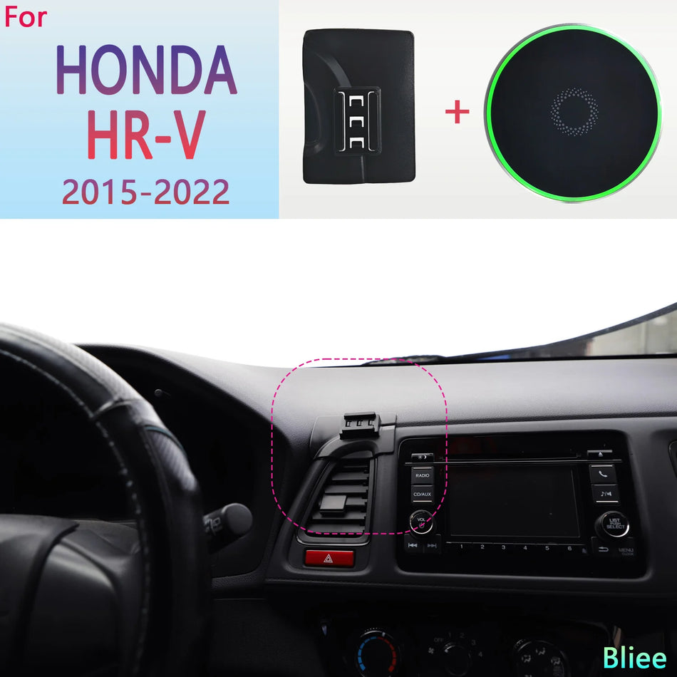 Honda HRV Magnetisk Biltelefonhållare 15W Trådlös MagSafe