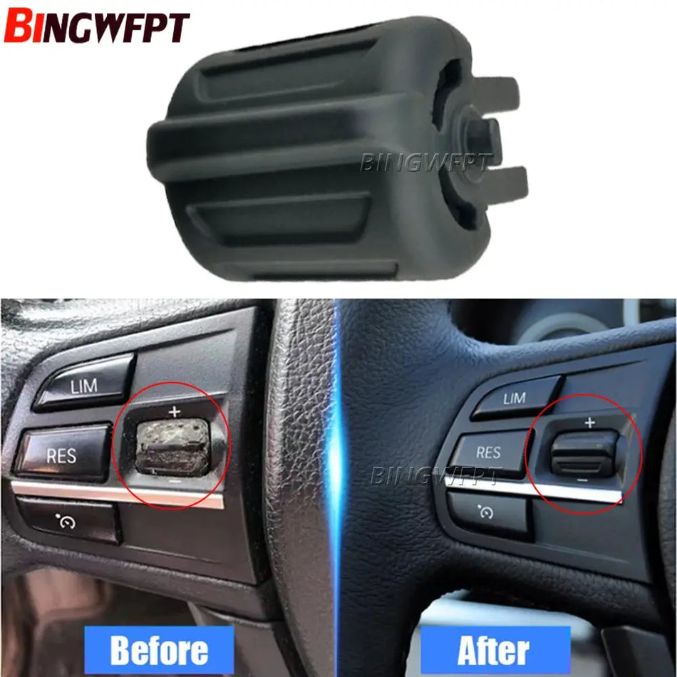 Left/Right Steering Wheel Control Knob For BMW 1 2 3 4 5 6 7 Series F20 F21 F22 F23 F30 F31 F32 F33 F10 F01 F02 F03 by InterCyprus Trading Ltd