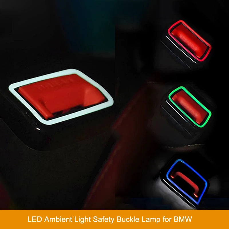 Lampada a LED per luce ambientale interna con fibbia in ABS per BMW 3/4/5/6 GT