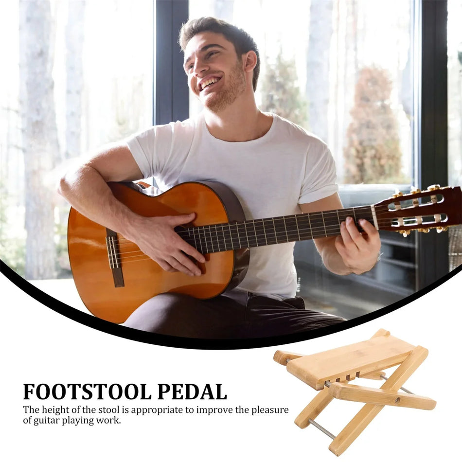 Miwayer Guitar Footstool &ndash; Adjustable Height, Non-Slip