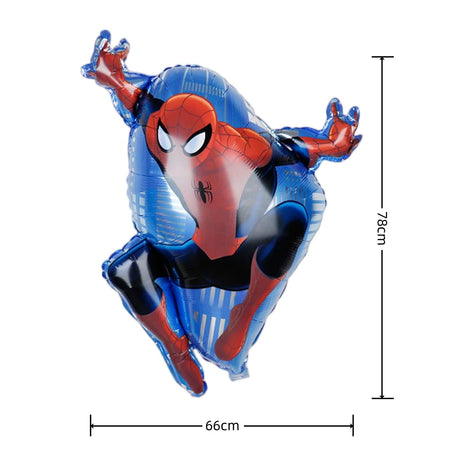 5Pcs Balloons Set - Superhero Birthday Party Supplies