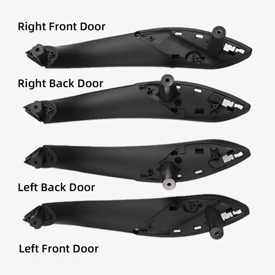 For BMW 3 3GT 4 Series F30 F31 F32 F33 F34 F35 F36 Black Inner Door Handle With Outer Pull Trim Cover Car Accessories 316d 318d by InterCyprus Trading Ltd