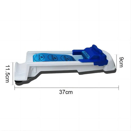 White and Blue Vegetable Meat Rolling Machine