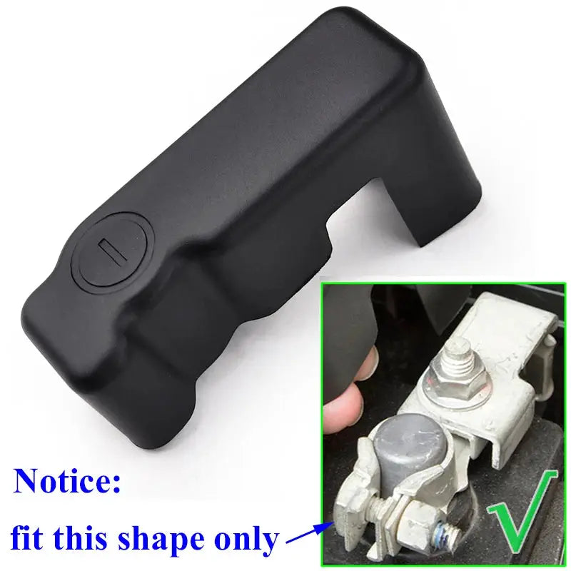 For Toyota 4Runner Lexus GX460 GX J150 2010-2018 Battery Anode Negative Pole Terminal Protector ABS Cover Trim Cap Lid Stickers by InterCyprus Trading Ltd