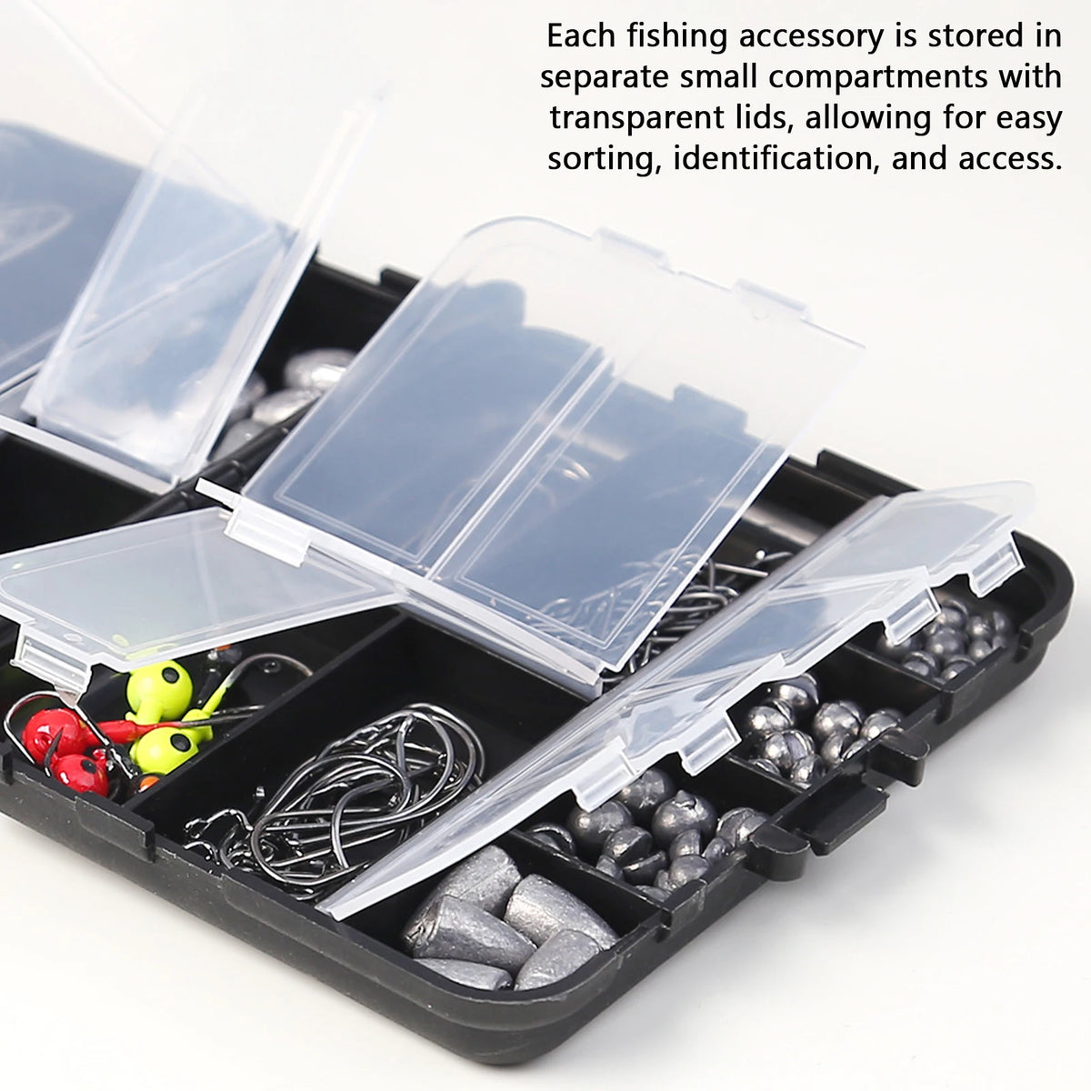 LIXADA Fishing Accessories Kit &ndash; Compact Tackle Kit