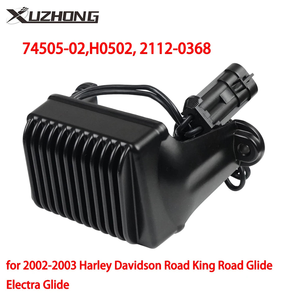 Régulateur de tension redresseur en aluminium Harley Davidson Road King