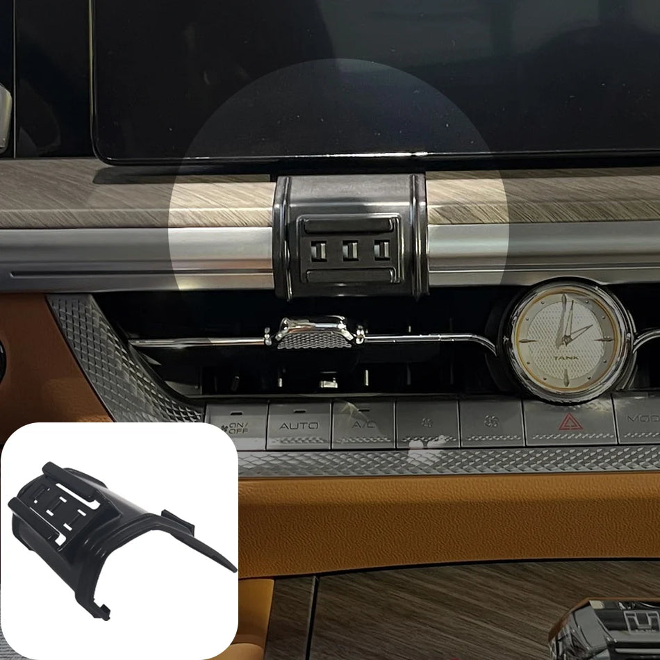 För Tank 500 Trådlös Laddning Bil Telefonhållare Gravitation Bas