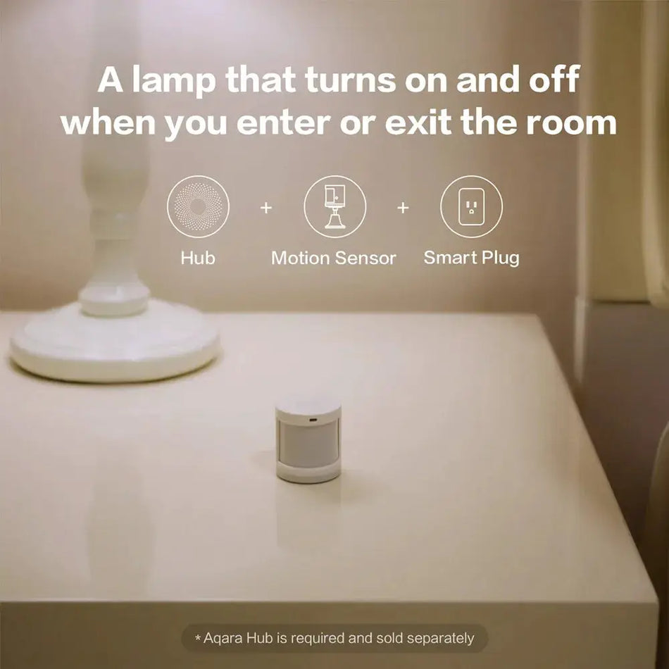 Aqara ZigBee Motion Sensor For Smart Home Wireless Detector by InterCyprus Trading Ltd