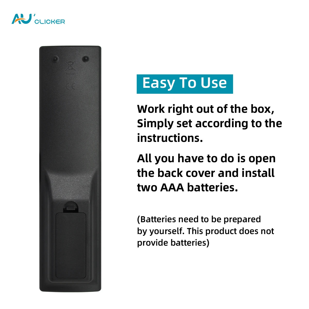Universal TV Remote Control for All Brands - Easy Setup and Use