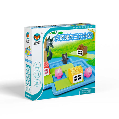 Little Red Riding Hood Smart Hide and Seek Board Game &ndash; Safe Light Grey