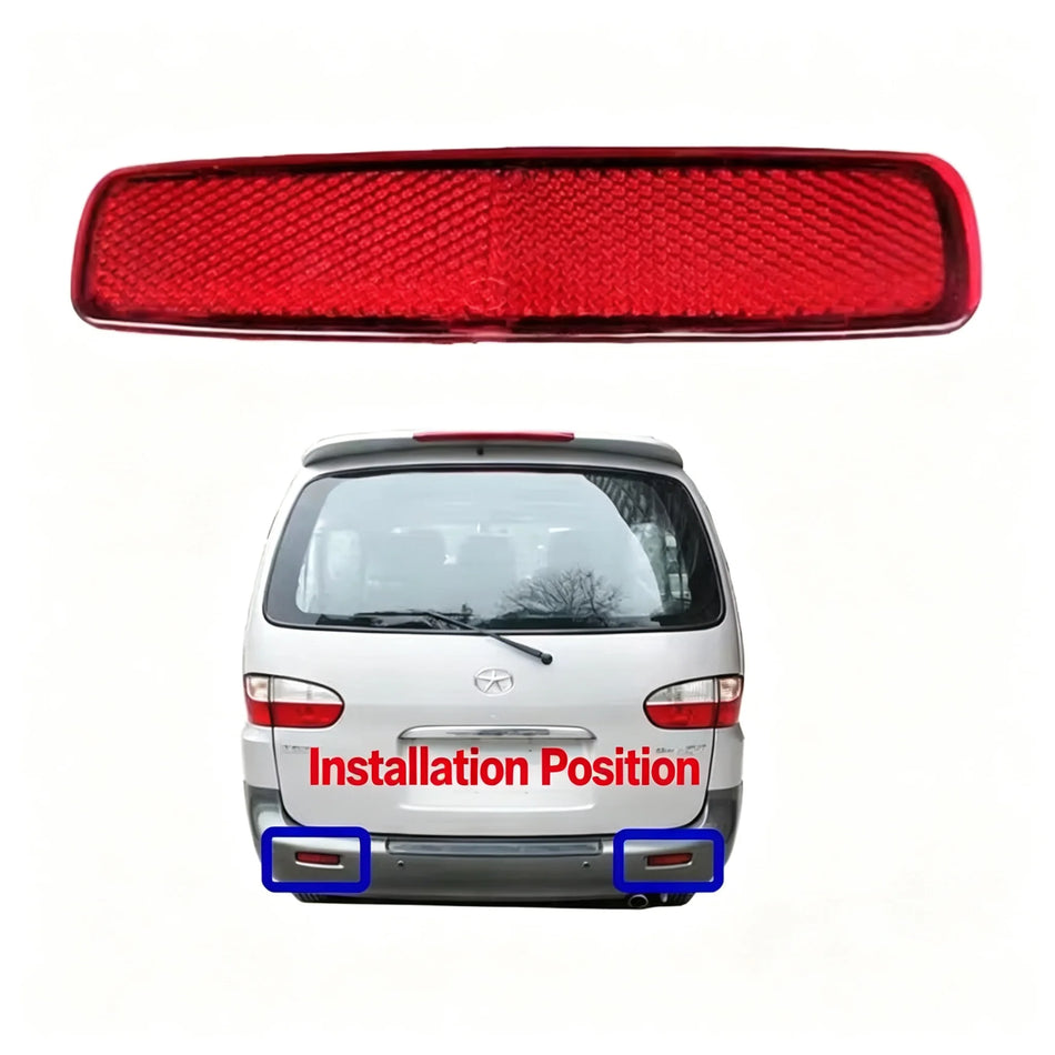 Rear Bumper Light Assembly For Hyundai JAC H1 Starex 01-07 by InterCyprus Trading Ltd