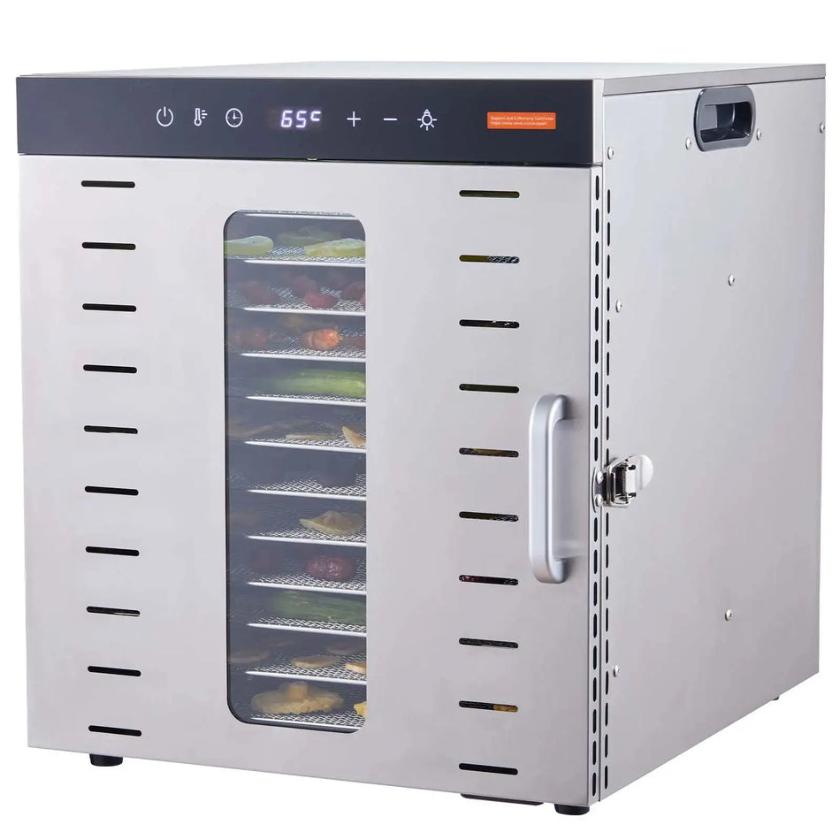 10 Tray Stainless Steel Food Dehydrator with Timer spain