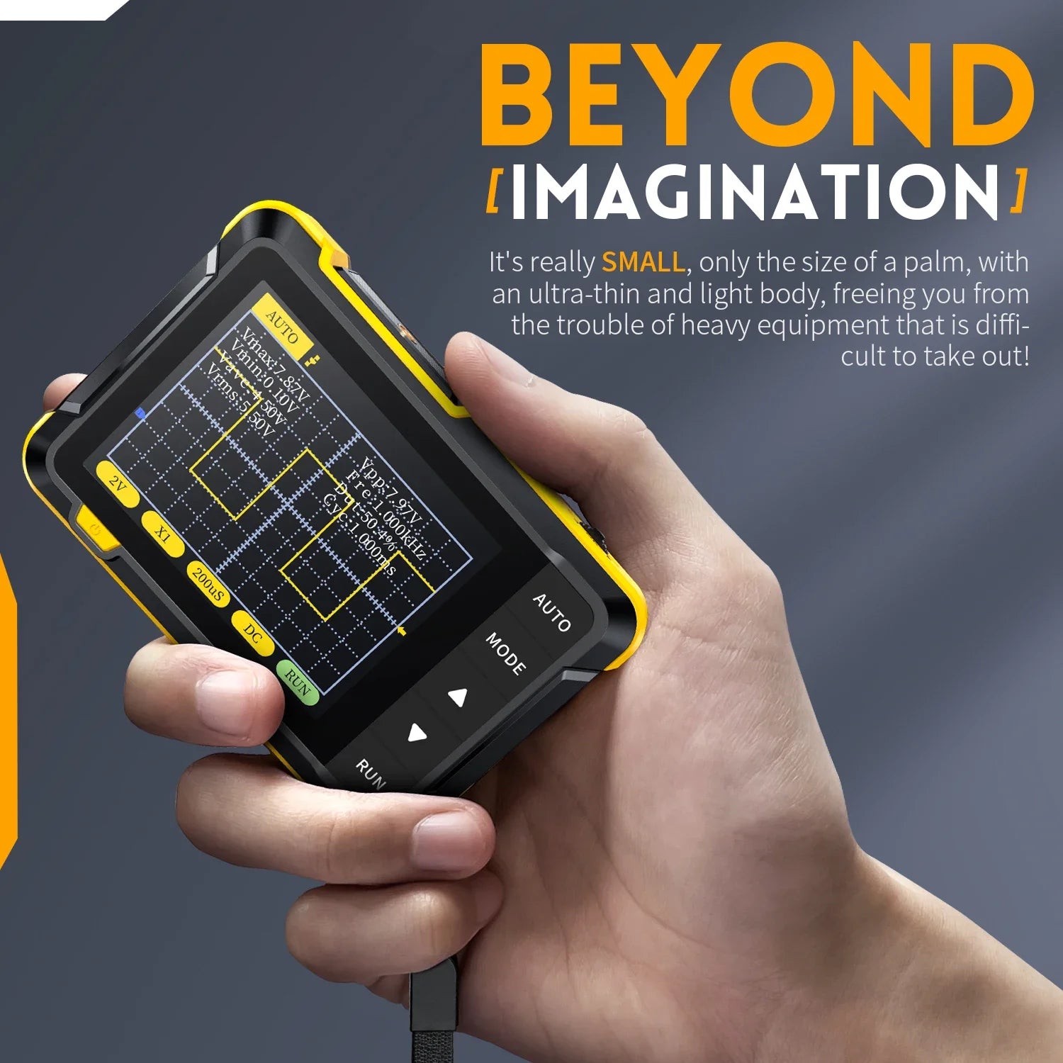 FNIRSI DSO152 Professional Handheld Digital Oscilloscope &ndash; High Sampling Rate and Wide Bandwidth