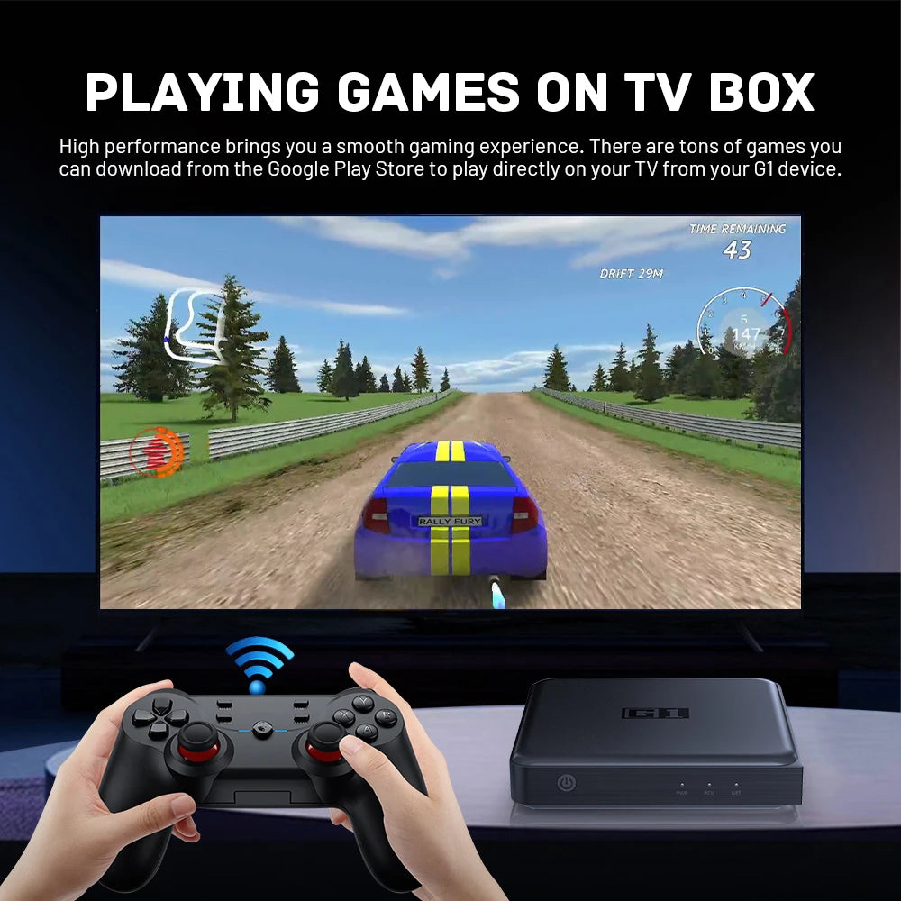 KINHANK G1 Android TV Box &ndash; Netflix 4K HDR Dolby Vision