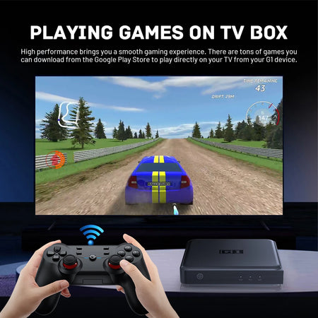 KINHANK G1 Android TV Box &ndash; Netflix 4K HDR Dolby Vision
