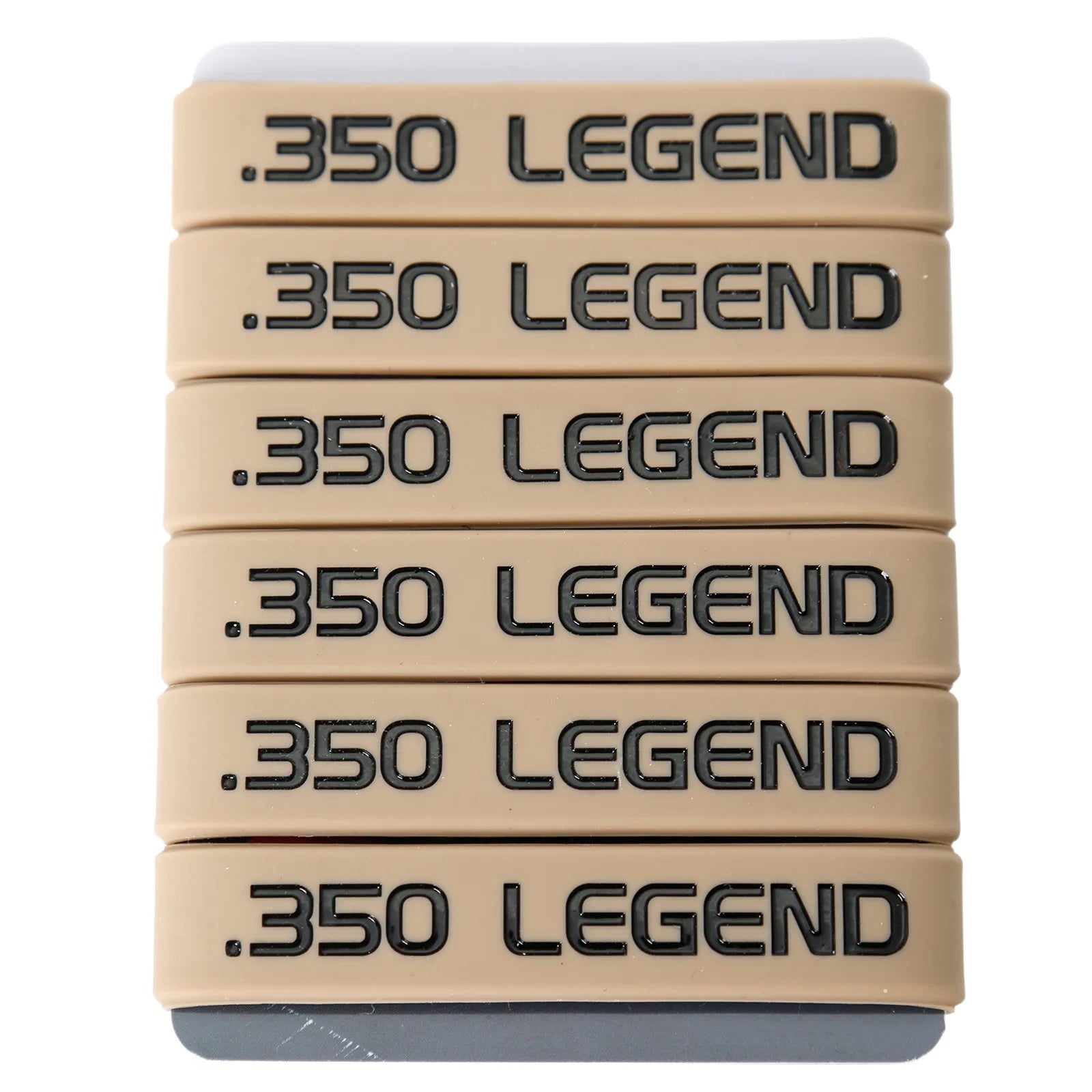 6 Pack Magazine Marking Bands &ndash; Multicolor For 7.62x39 350 LEGEND Khaki