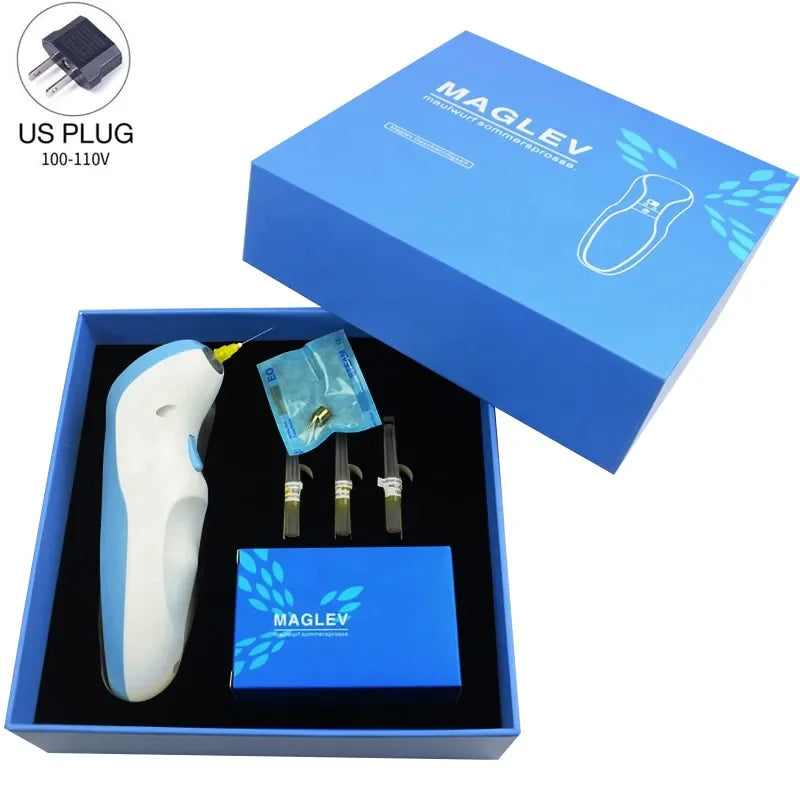 Needle Fibroblast Maglev Plasma Pen 50Pcs &ndash; Wrinkle Lift gift box US plug