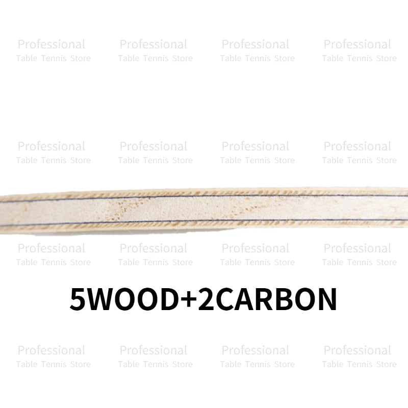 Petplastna lesena lopatica z ogljikovimi vlakni Off Plus za namizni tenis