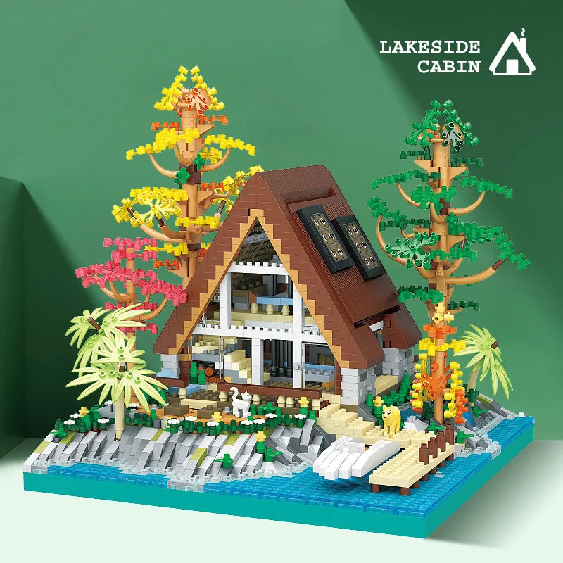 Lake Island Building Blocks &ndash; Creative Assembly Fun for Kids