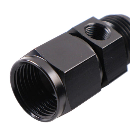Universal AN Adapter Male To Female With 1/8 Inch NPT Gauge Port by InterCyprus Trading Ltd