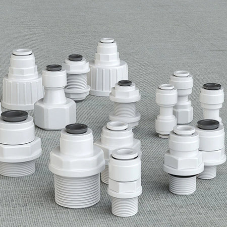 Straight RO Quick Water Fitting &ndash; Durable 1/4 Inch Hose Connector