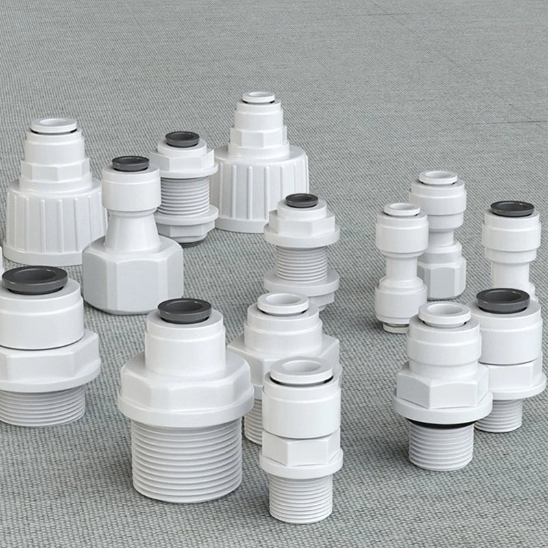 Straight RO Quick Water Fitting &ndash; Durable 1/4 Inch Hose Connector