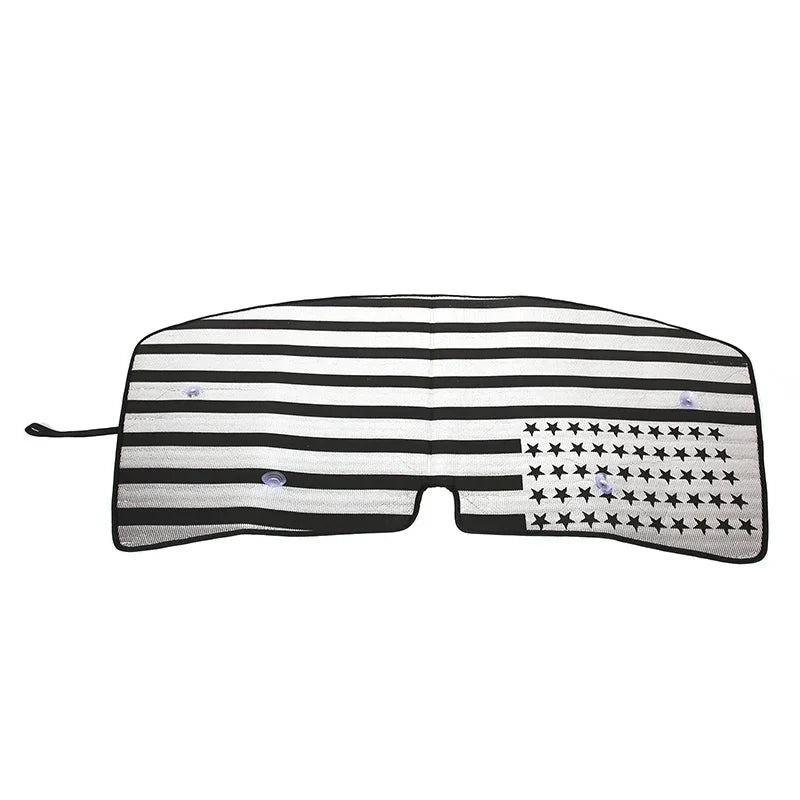 Osłona przeciwsłoneczna na przednią szybę UV Chevrolet Corvette C6 z folii aluminiowej