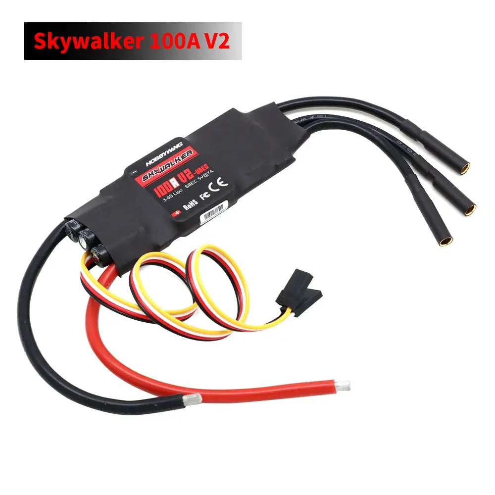 Hobbywing Skywalker 40A 50A 60A 80A 15A 20A 30A 100A 120A V2 130A160A ESC Speed Controller With UBEC For RC Airplanes Helicopter by InterCyprus Trading Ltd
