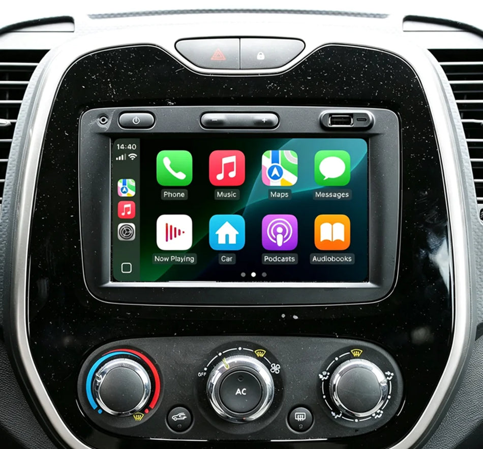 7-calowy bezprzewodowy Carplay Android Auto autoradio do Renault Captur Logan Sandero 2012-2023