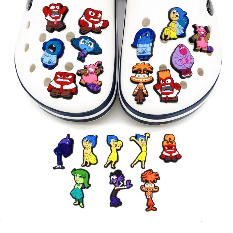 Cute Cartoon Shoe Charms for Clogs and Sandals - Perfect for Parties and Gifts