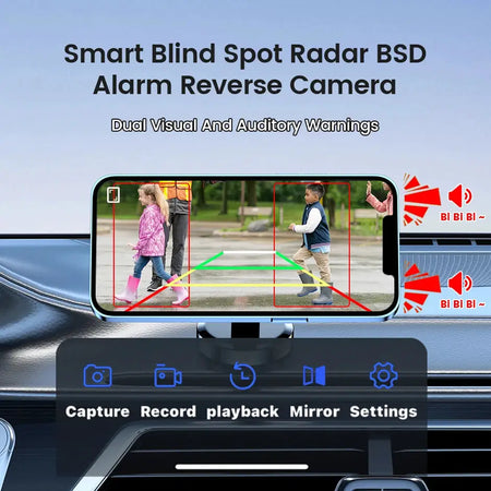 GreenYi 5G Wireless iphone/Andrio 2K WiFi APP BSD Car Backup Camera DVR Solar Magnetic Portable Battery Waterproof Power Bank by InterCyprus Trading Ltd