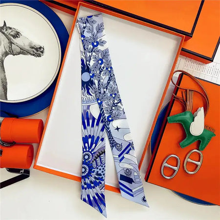 JTVOVOC Silk Scarf &ndash; Elegant Versatility for Any Outfit JZP038-02 / 5x85cm