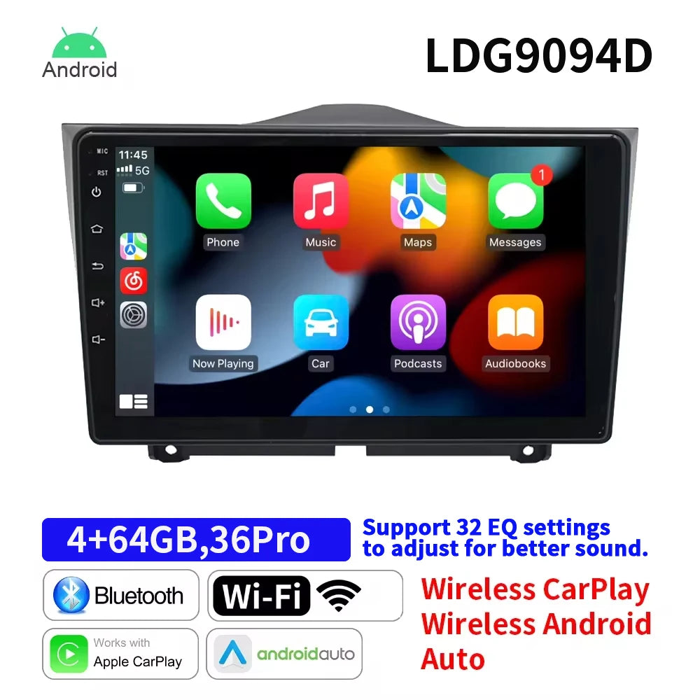 9 Inch CarPlay Android Auto Radio Lada Granta Cross - GPS 36Pro